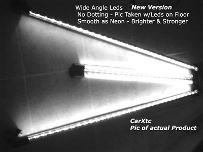 4pc White Wide-Angle LED Undercar-Underbody Kit 4pc White Wide-Angle LED Undercar-Underbody Kit